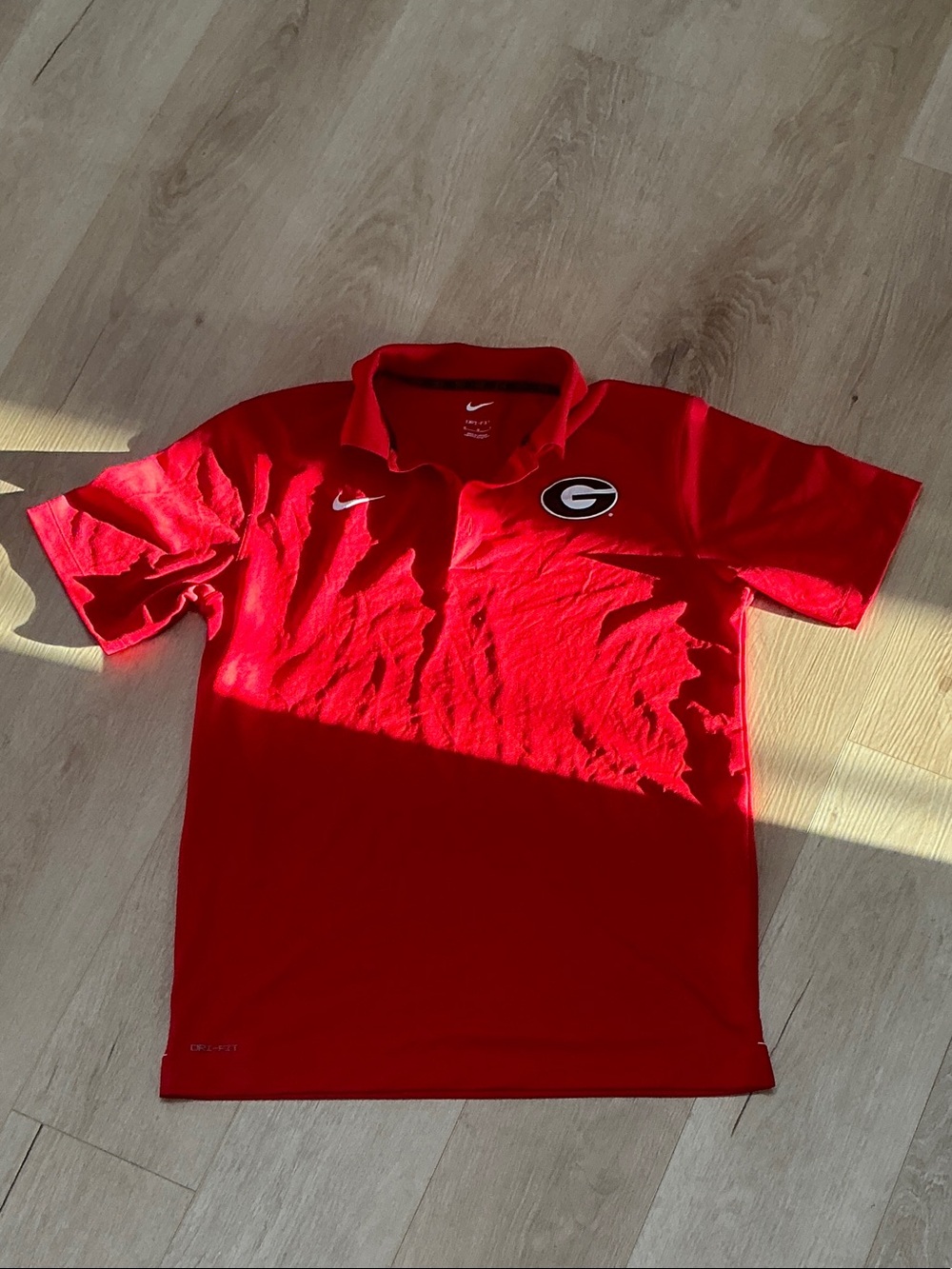 Nike Red Georgia Bulldogs Men’s Polo
